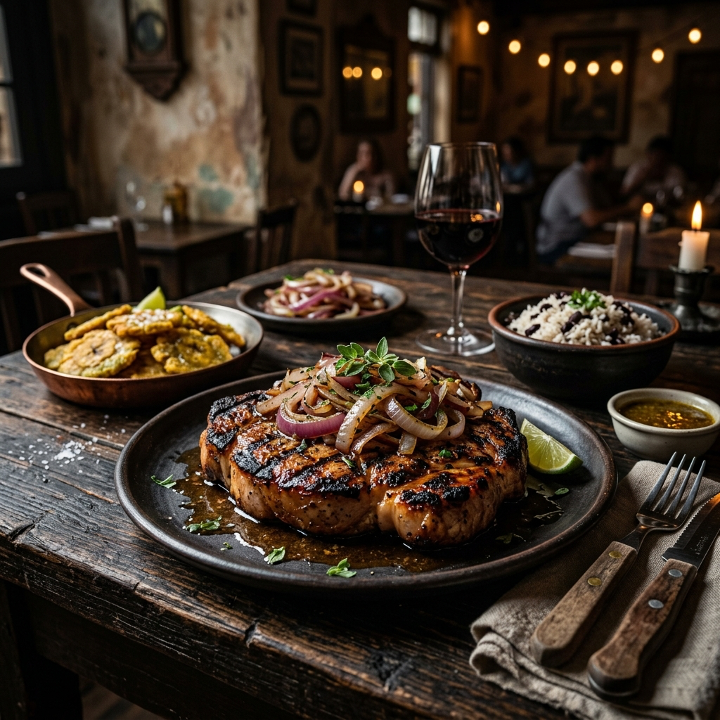 Bistec Grille de Cerdo