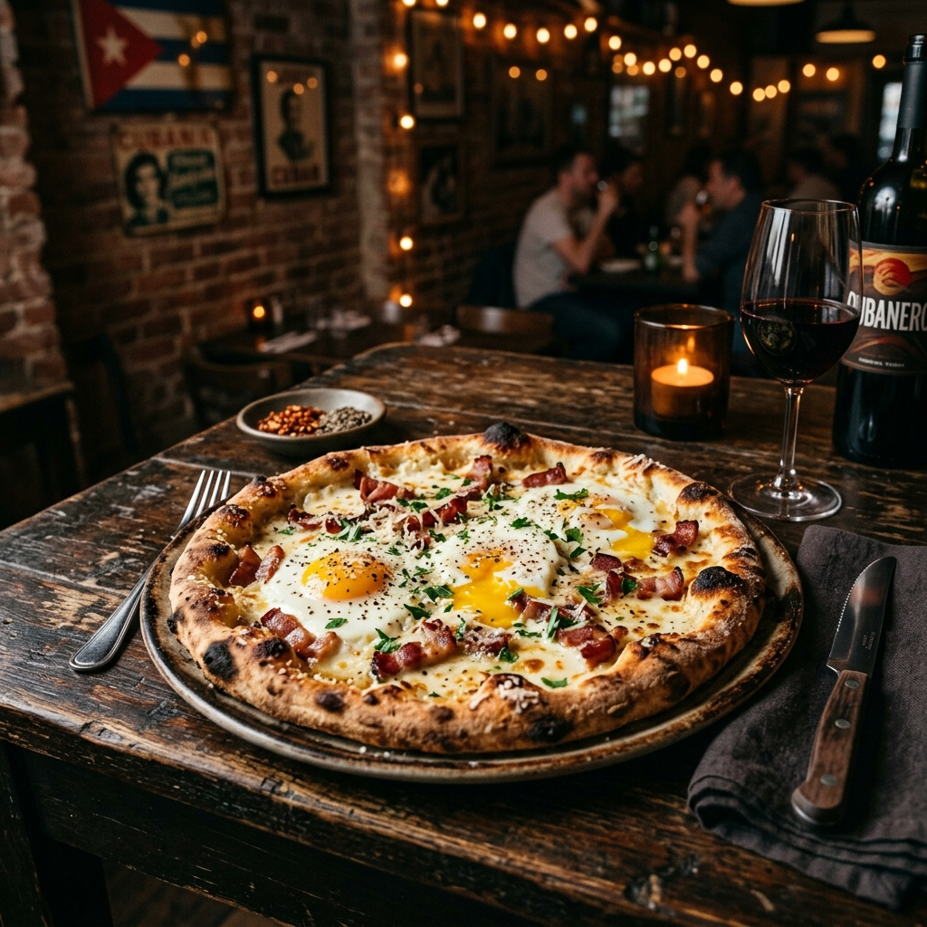Pizza Carbonara