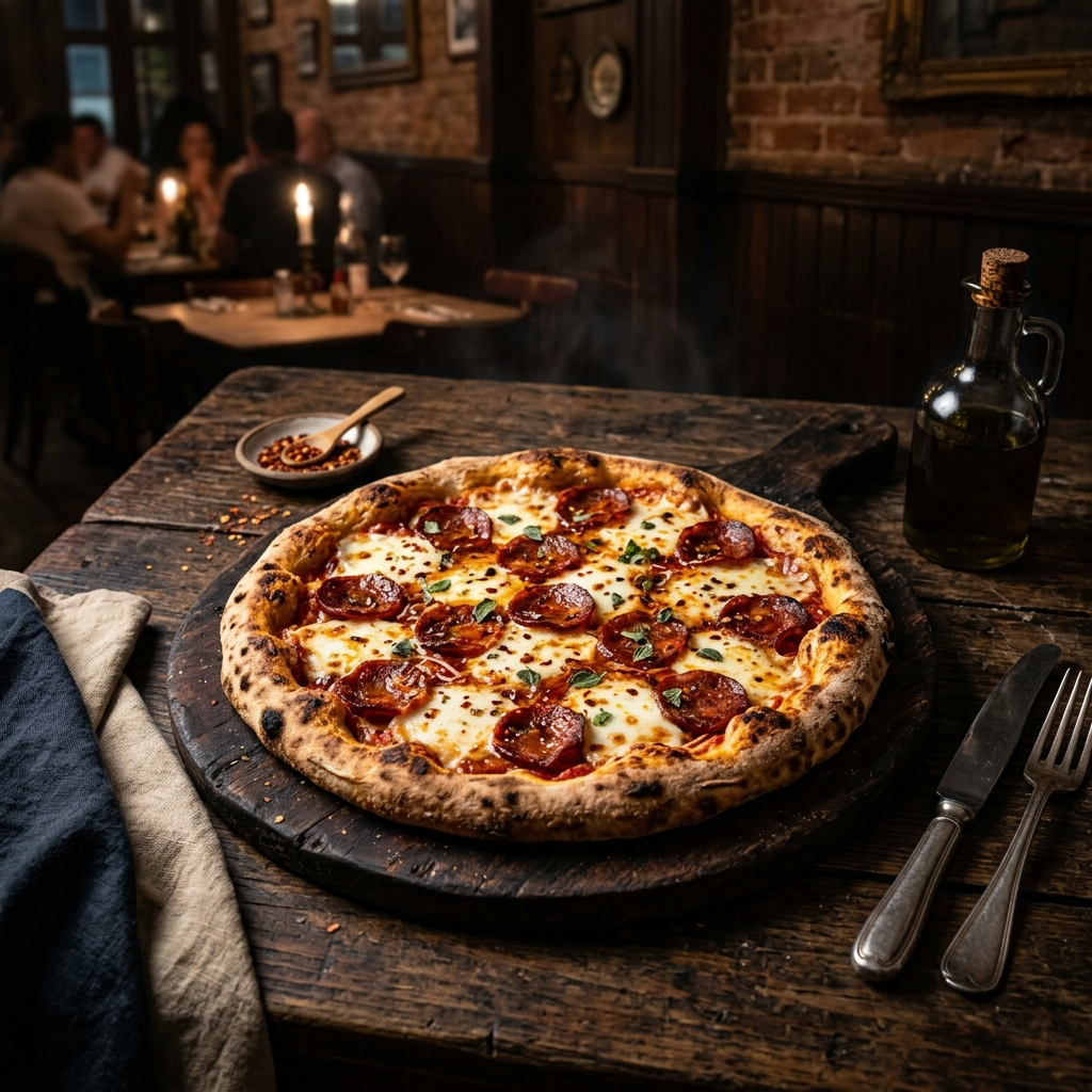 Pizza de Chorizo